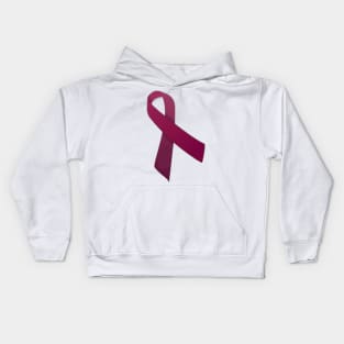 awareness ribbon Kids Hoodie